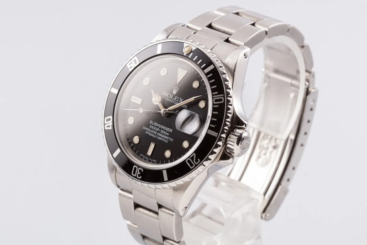 1985 Rolex Submariner 16800