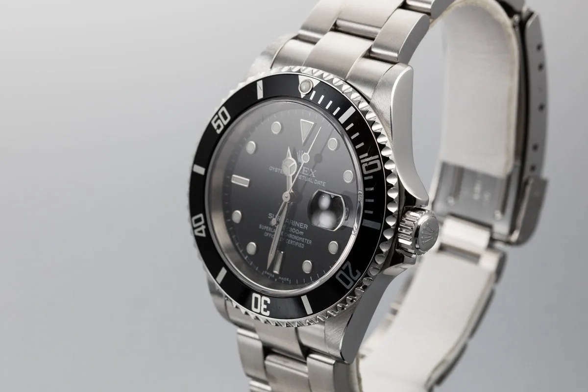 2005 Rolex Submariner 16610