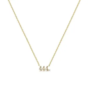 444 Angel Number Necklace