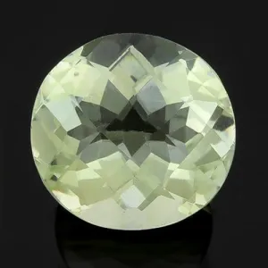 7MM ROUND CUT GREEN AMETHYST LIGHT GREEN TEA LOOSE GEMSTONE