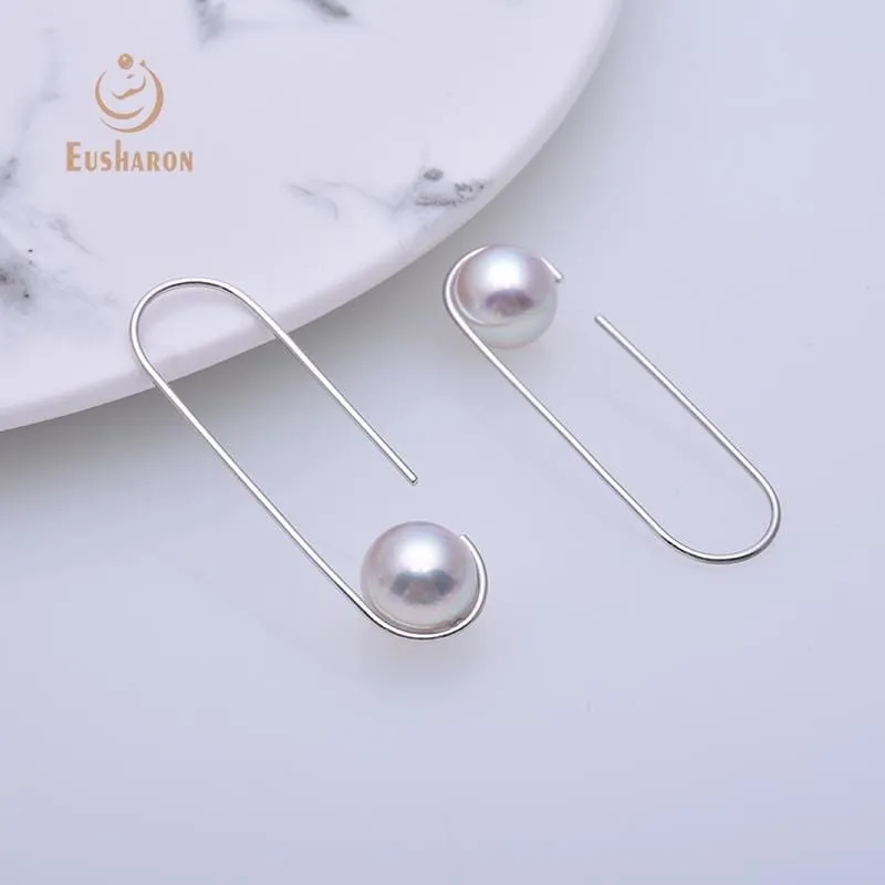 8-8.5mm Matama Akoya Pearl 18K Earrings