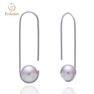 8-8.5mm Matama Akoya Pearl 18K Earrings