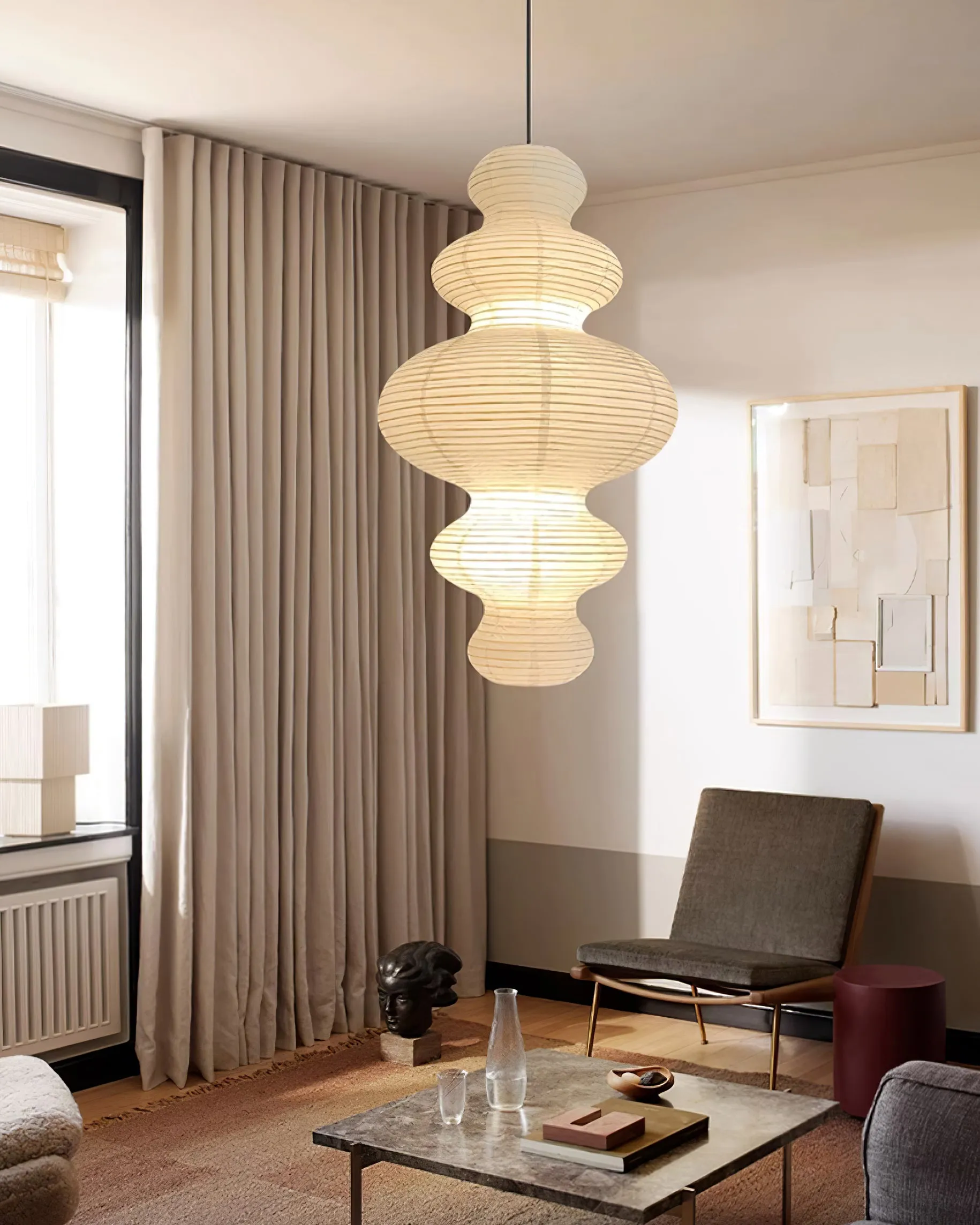 Akari Juni Plug In Pendant Lamp