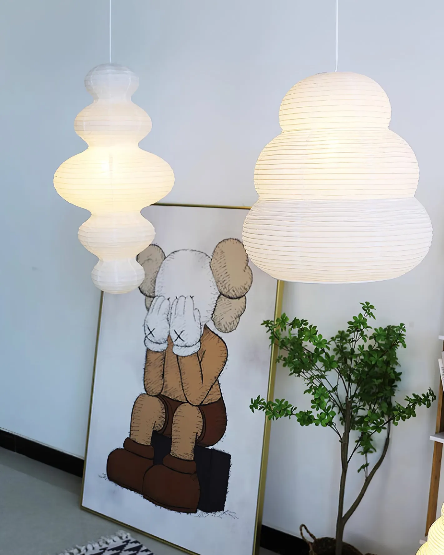 Akari Juni Plug In Pendant Lamp