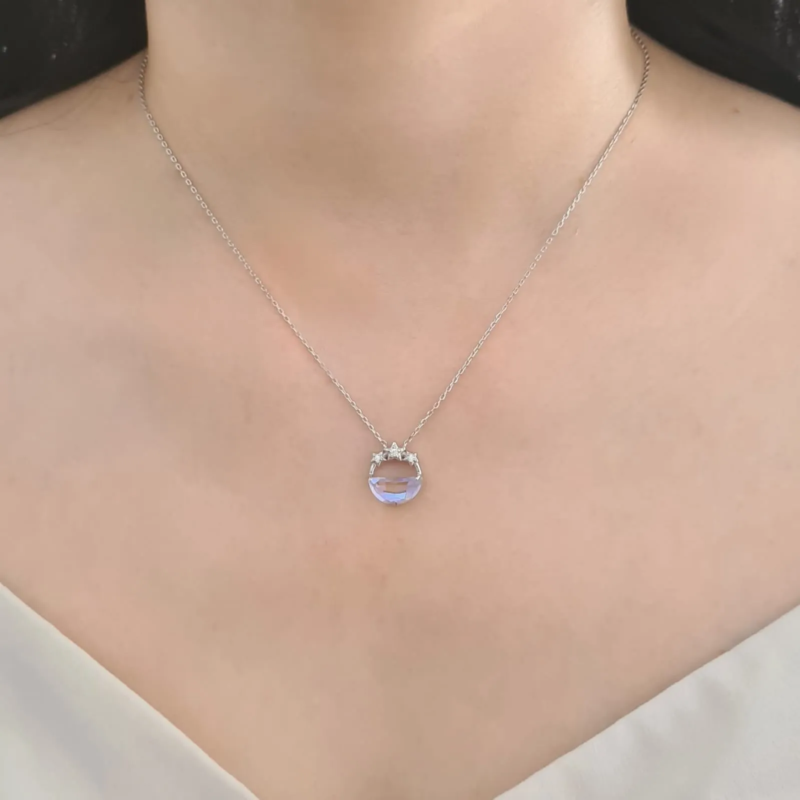 Aurora Ocean Necklace 925 Silver