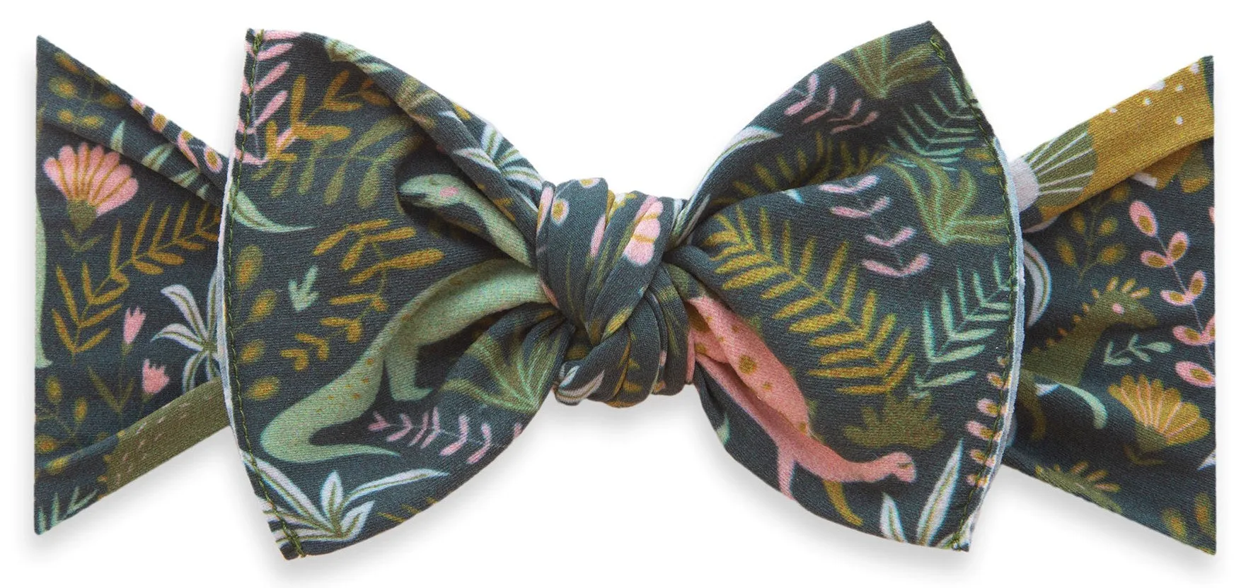 Baby Bling Dino Forest Printed Knot Headband