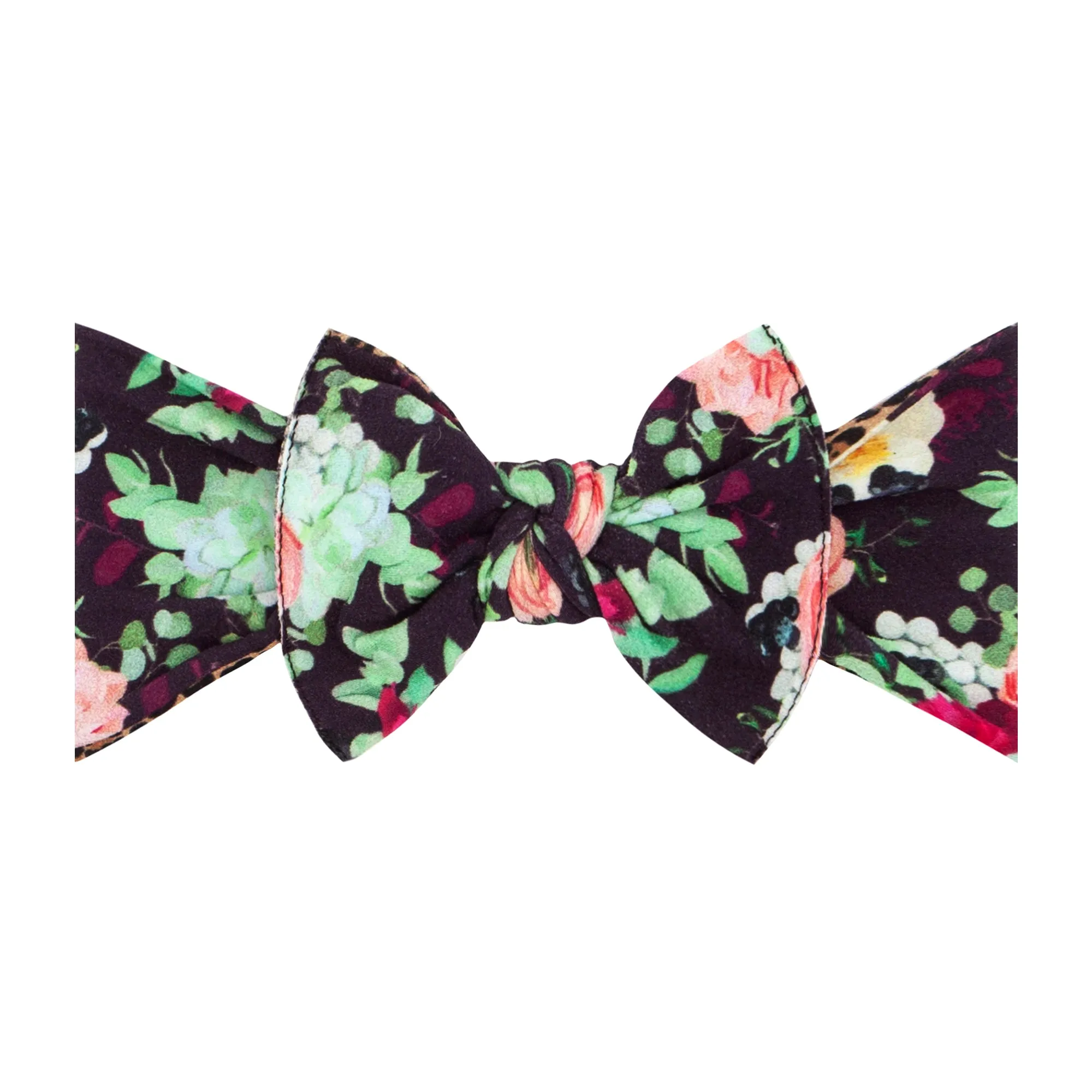 Baby Bling Lola Reverse-A-Bow Printed Knot Headband