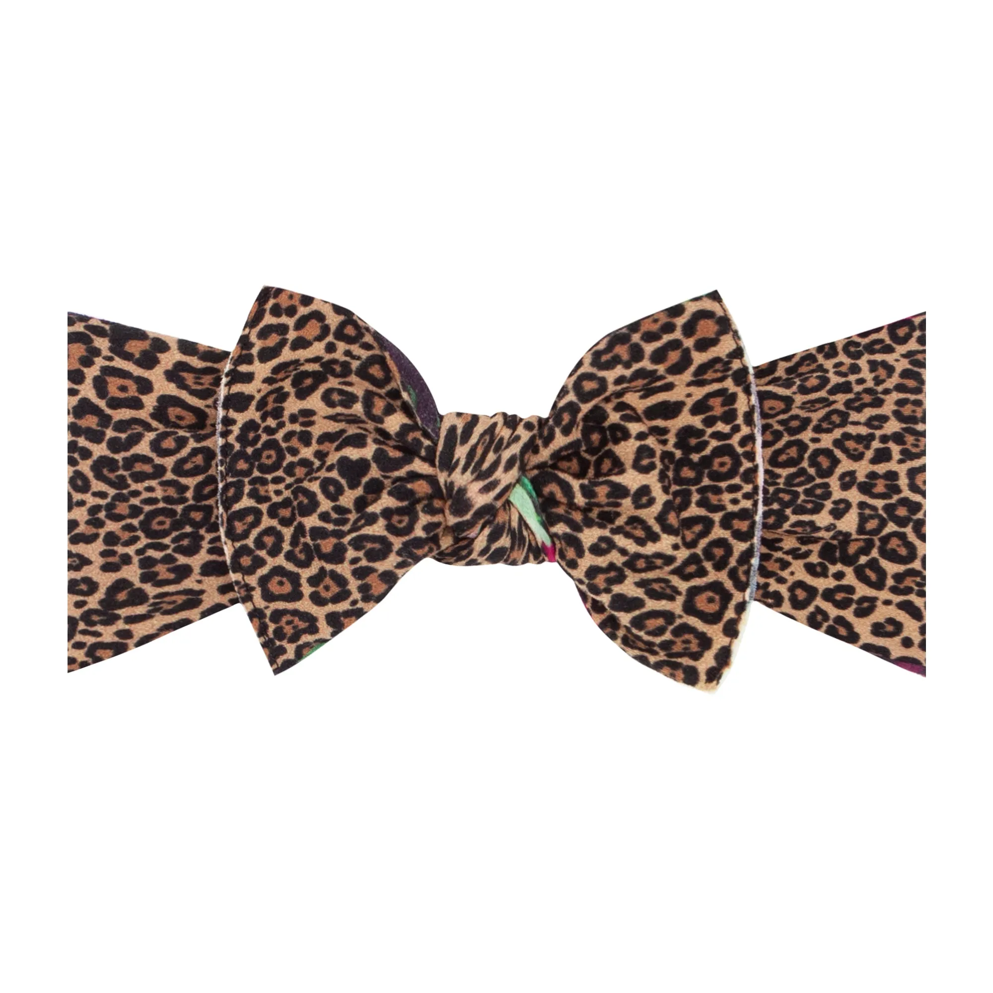 Baby Bling Lola Reverse-A-Bow Printed Knot Headband