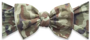 Baby Bling New Camo Printed Knot Headband