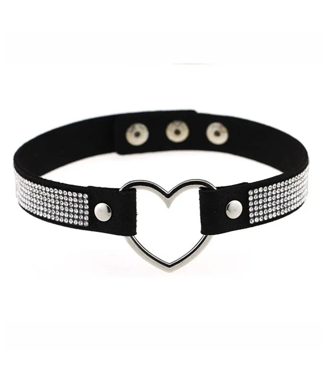 BABY GIRL CHOKER - BLACK