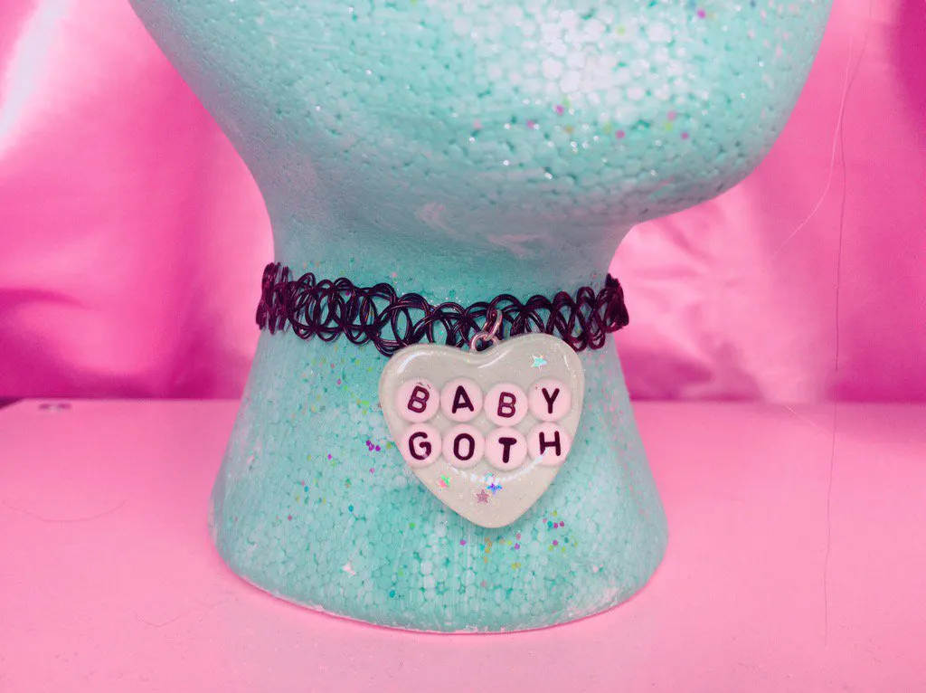 BABY GOTH CHOKERS