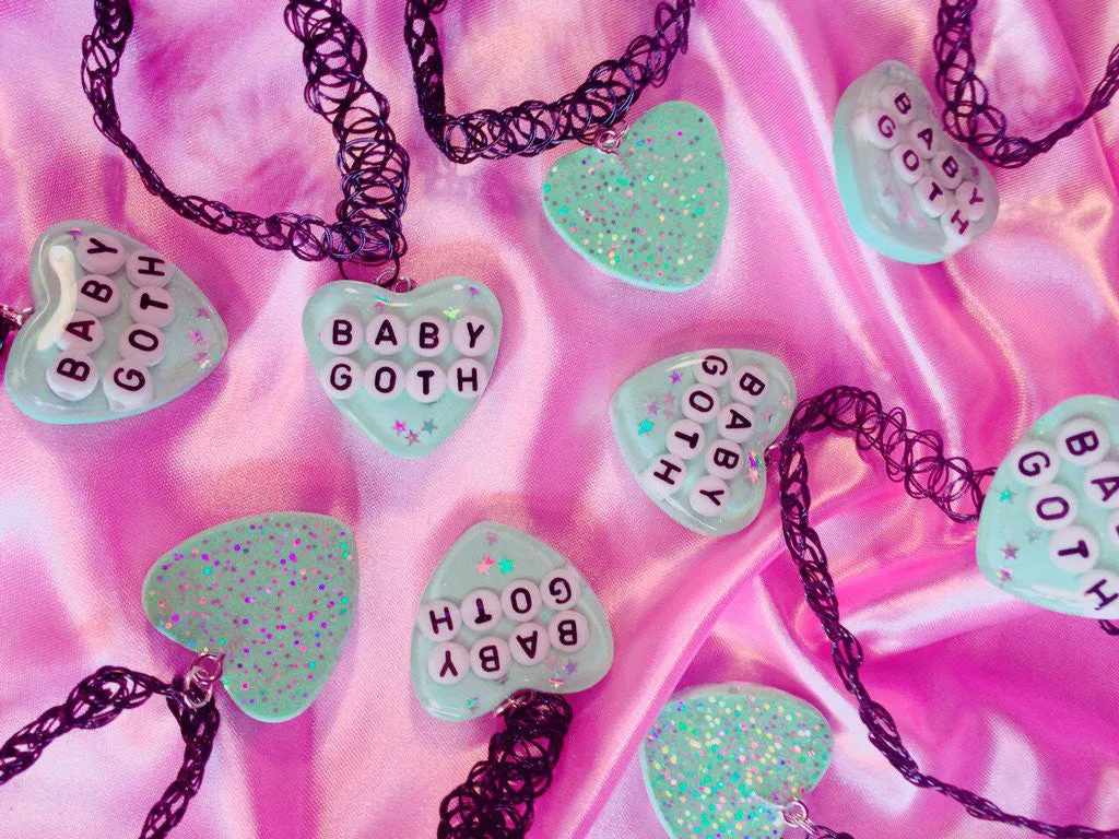 BABY GOTH CHOKERS