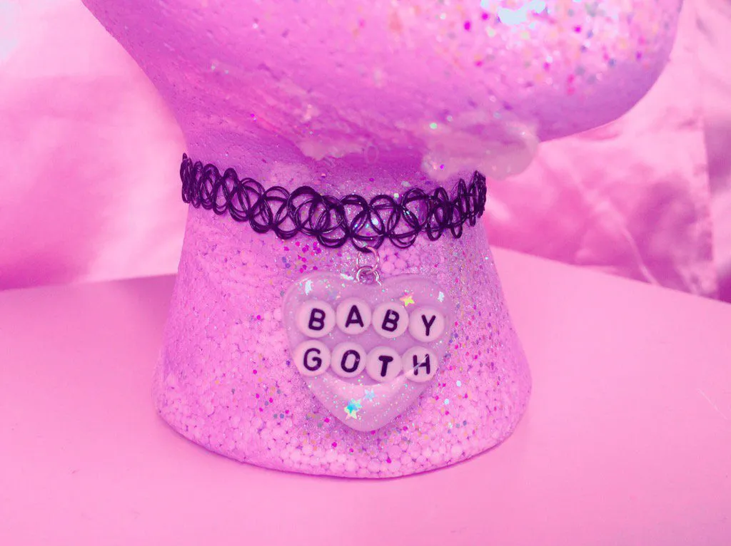 BABY GOTH CHOKERS