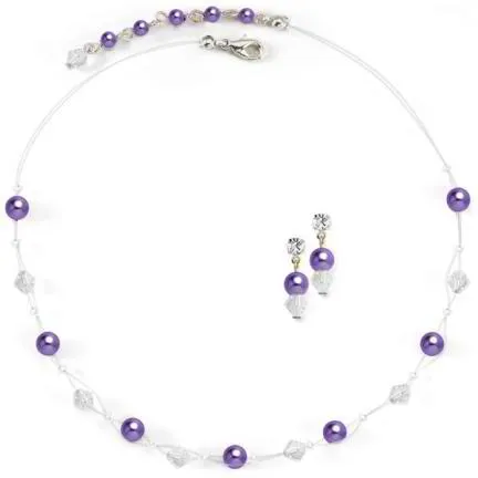 Bella Colored Pearl Jewelry Set