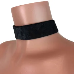 Black Crushed Velvet Choker