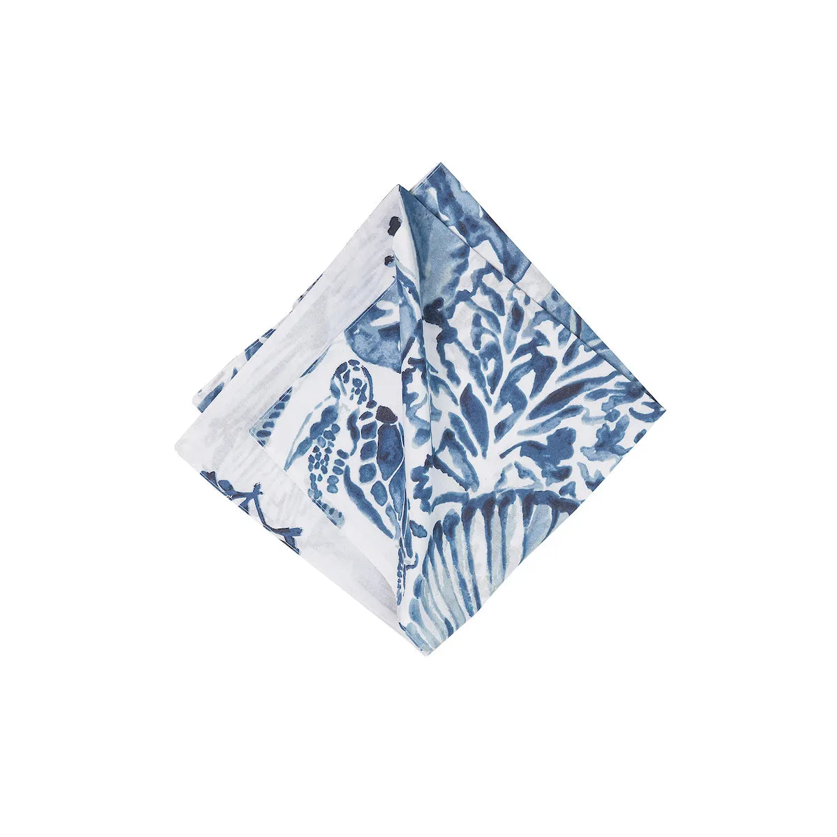 Blue Coast Shells Table Linens