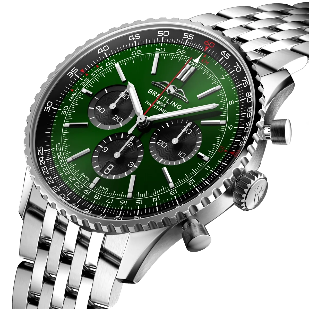 Breitling Navitimer B01 Chronograph 46 - Green Dial