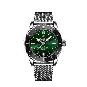 Breitling Superocean Heritage Stainless Steel Green Dial 42mm Automatic