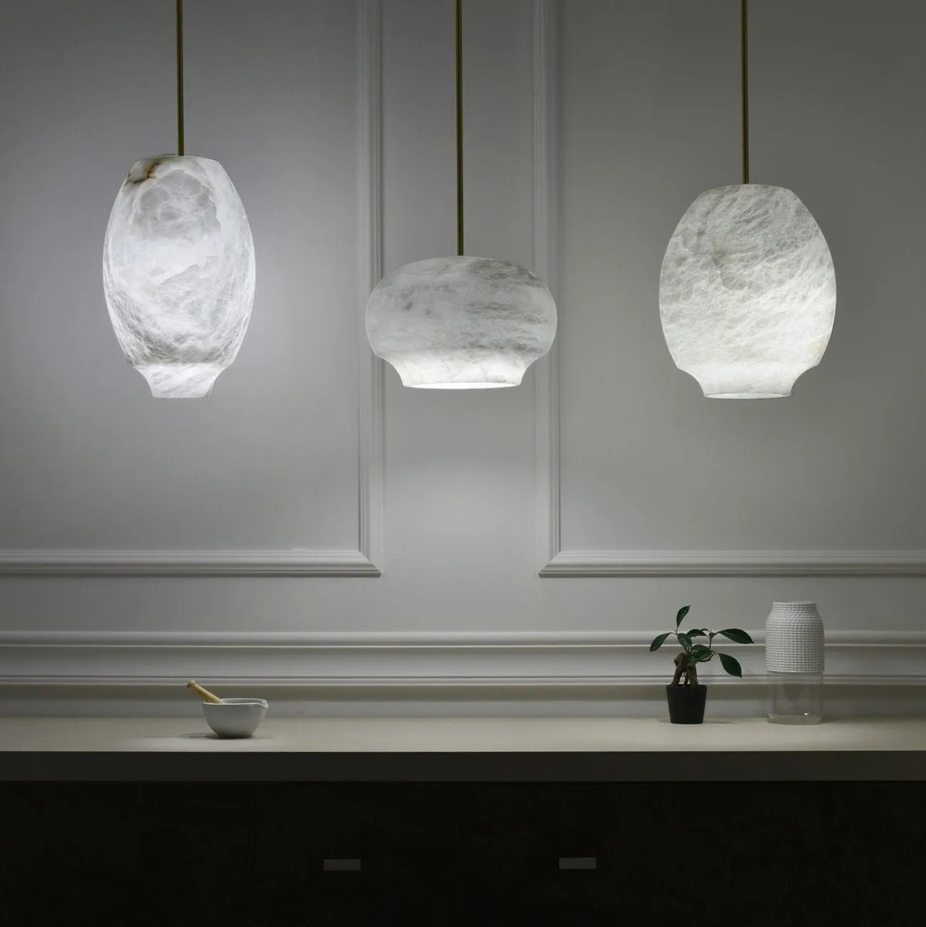 Camille Alabaster Pendant Lamp