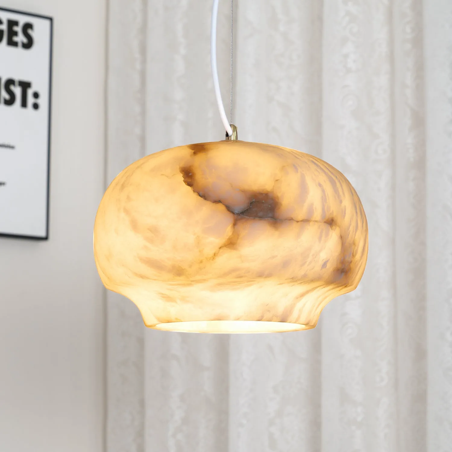 Camille Alabaster Pendant Lamp