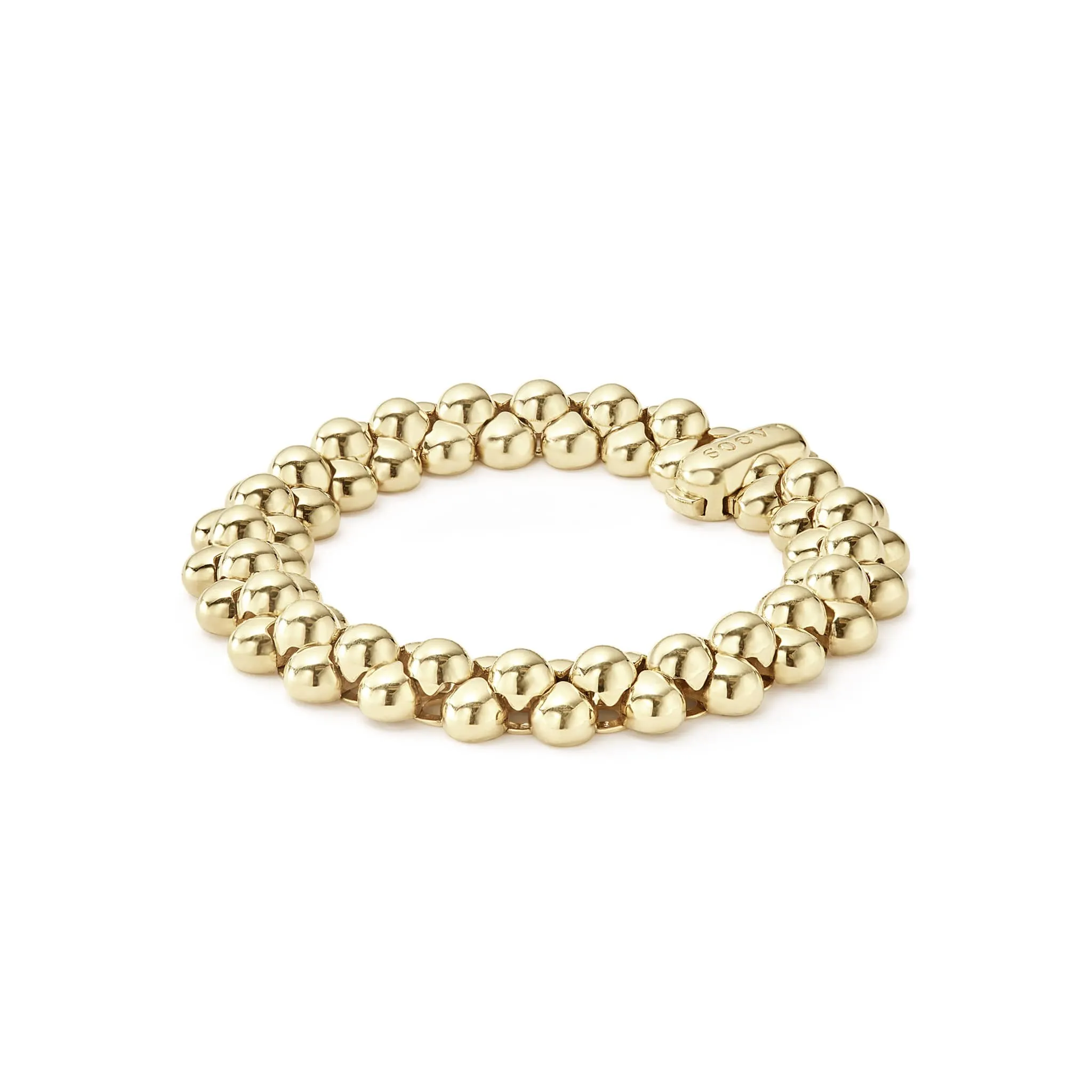 Caviar Gold 18K Gold Bead Bracelet