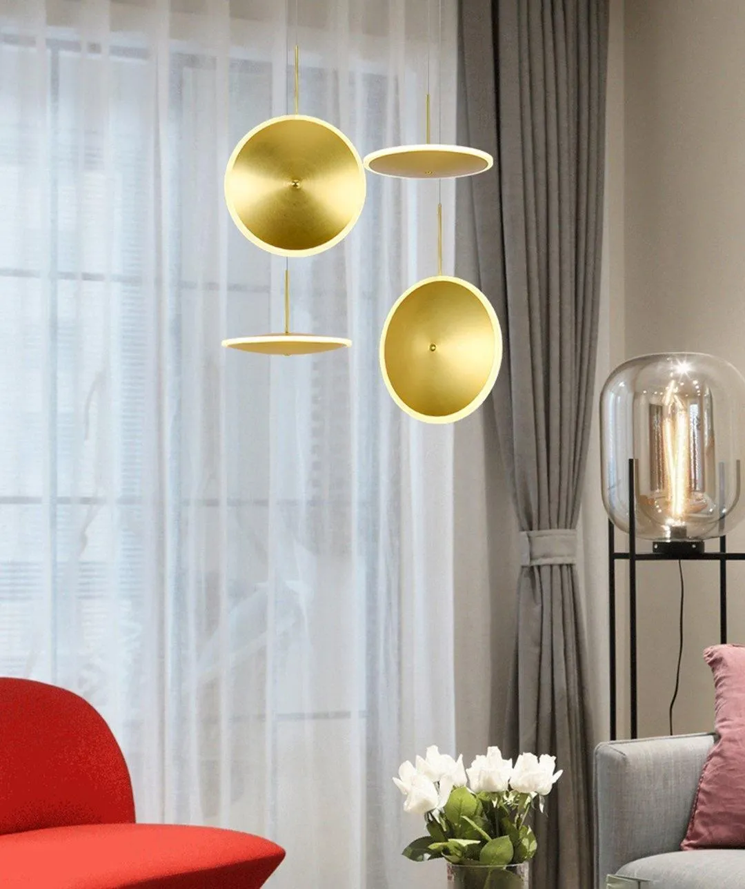 Chrona Dish Pendant Light