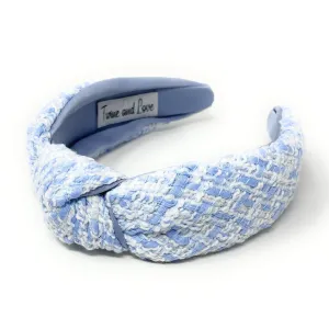 Cielo Tweed Knot Headband