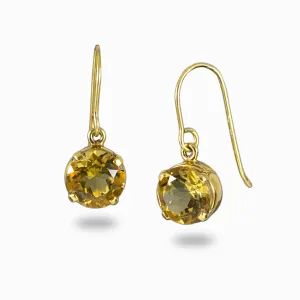 Citrine Drop Earrings