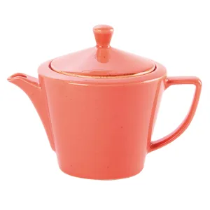 Coral Conic Tea Pot 50cl/18oz - Pack 6