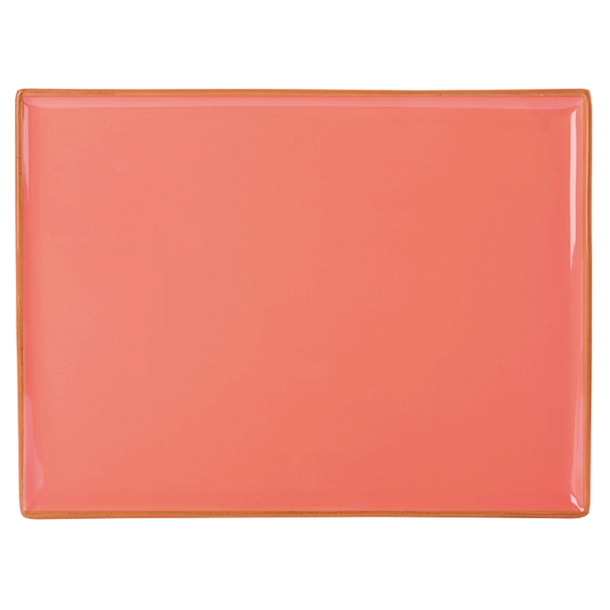 Coral Rectangular Platter 35x25cm - Pack 6