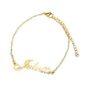 Custom Script Name Anklet