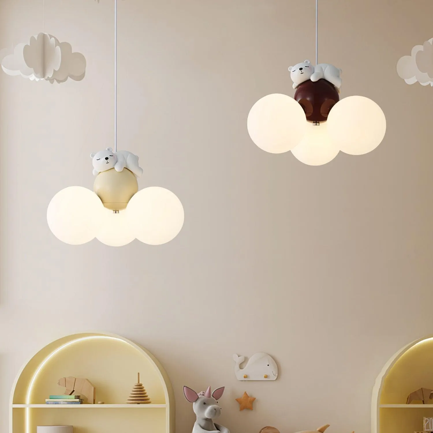 Cute Animal Pendant Lamp