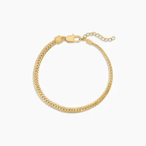 Dani Herringbone Anklet