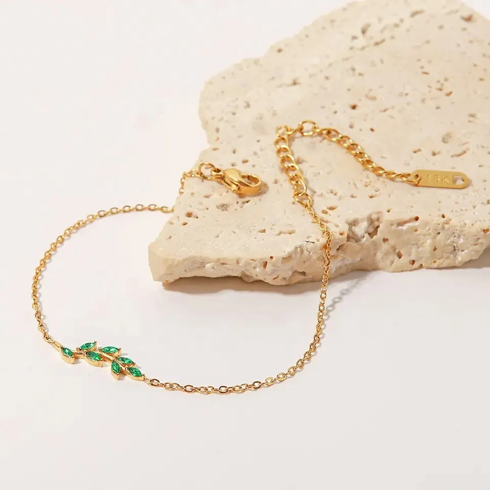 Delicate Tree Branch Design Bracelet