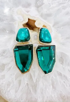 Eleanor Earring-Green