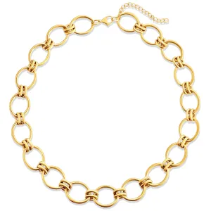 Ellie Vail - Ruby Oval Chain Necklace