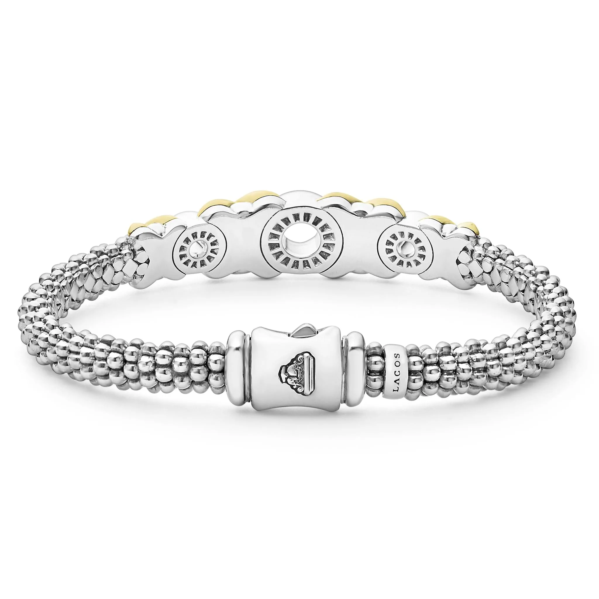 Embrace 18K Gold XO Diamond Bracelet | 6mm