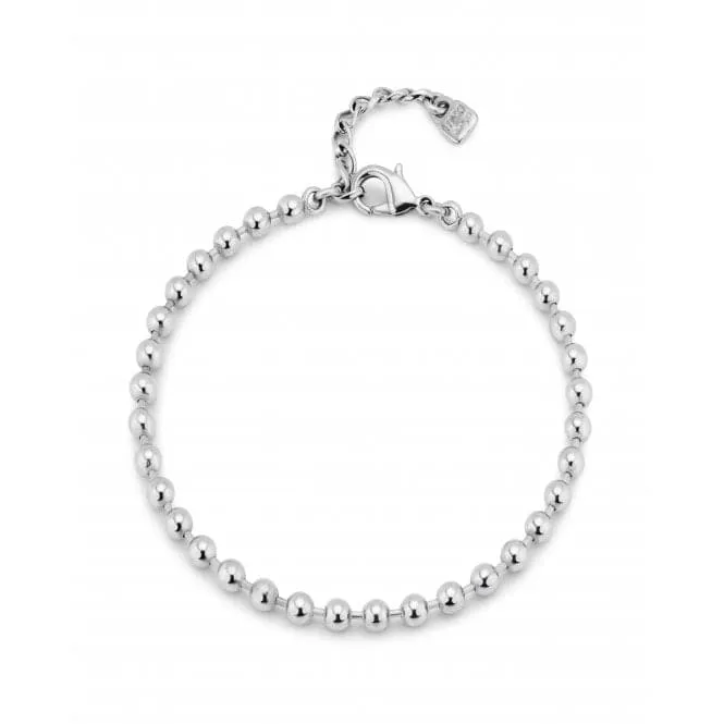 Emotions Silver Plated Elastic Anklet Ball Fittings Anklet TOB0030MTL000