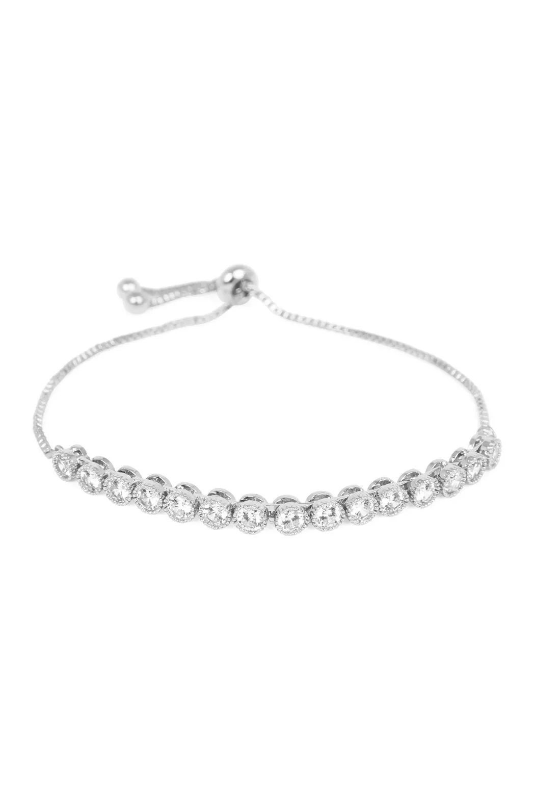 Fifteen Tapered Zircon Bracelet