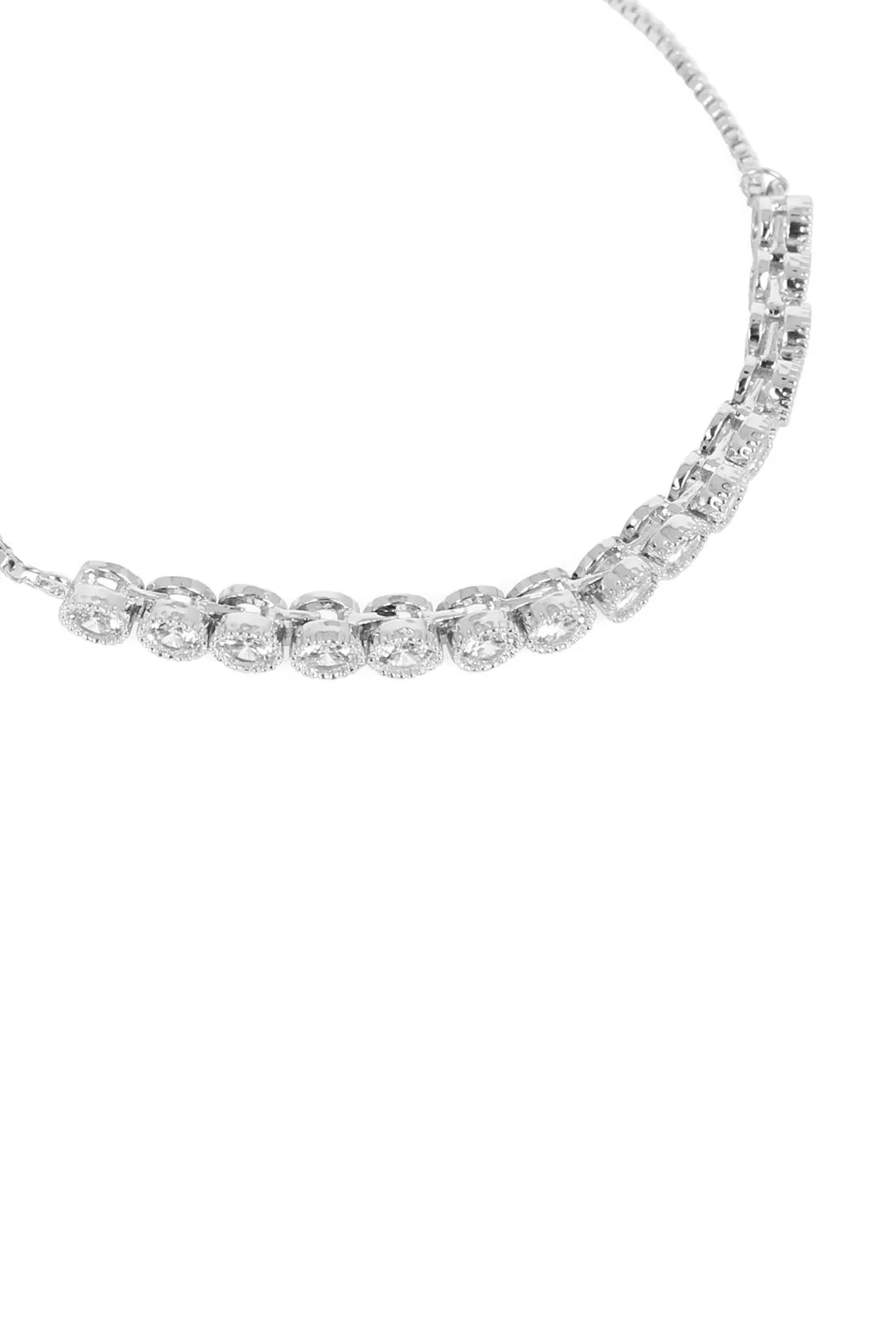 Fifteen Tapered Zircon Bracelet