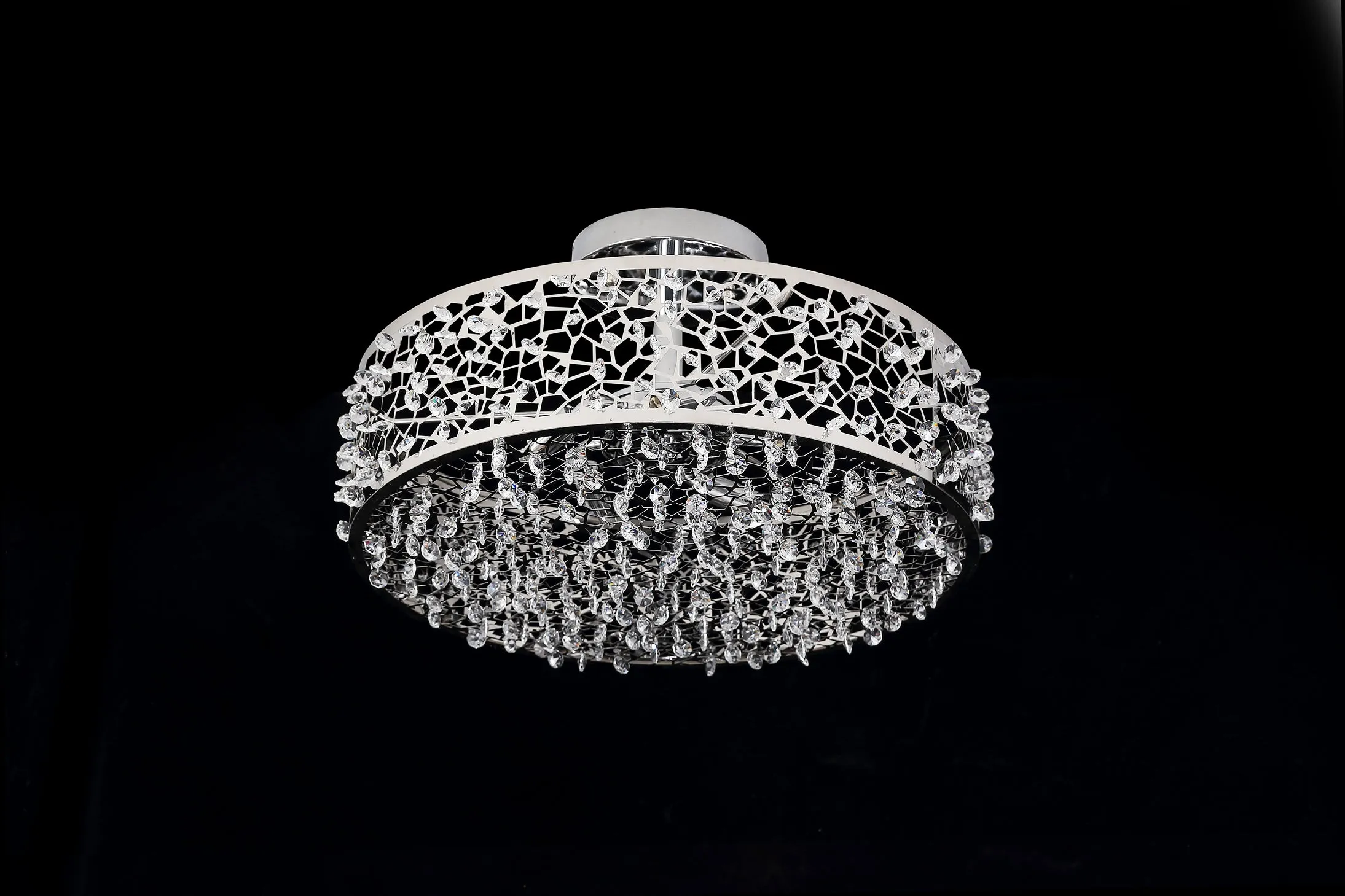 FluxTech - Modern Starburst Crystal Pendant Ceiling Light