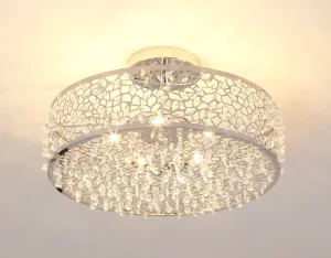 FluxTech - Modern Starburst Crystal Pendant Ceiling Light