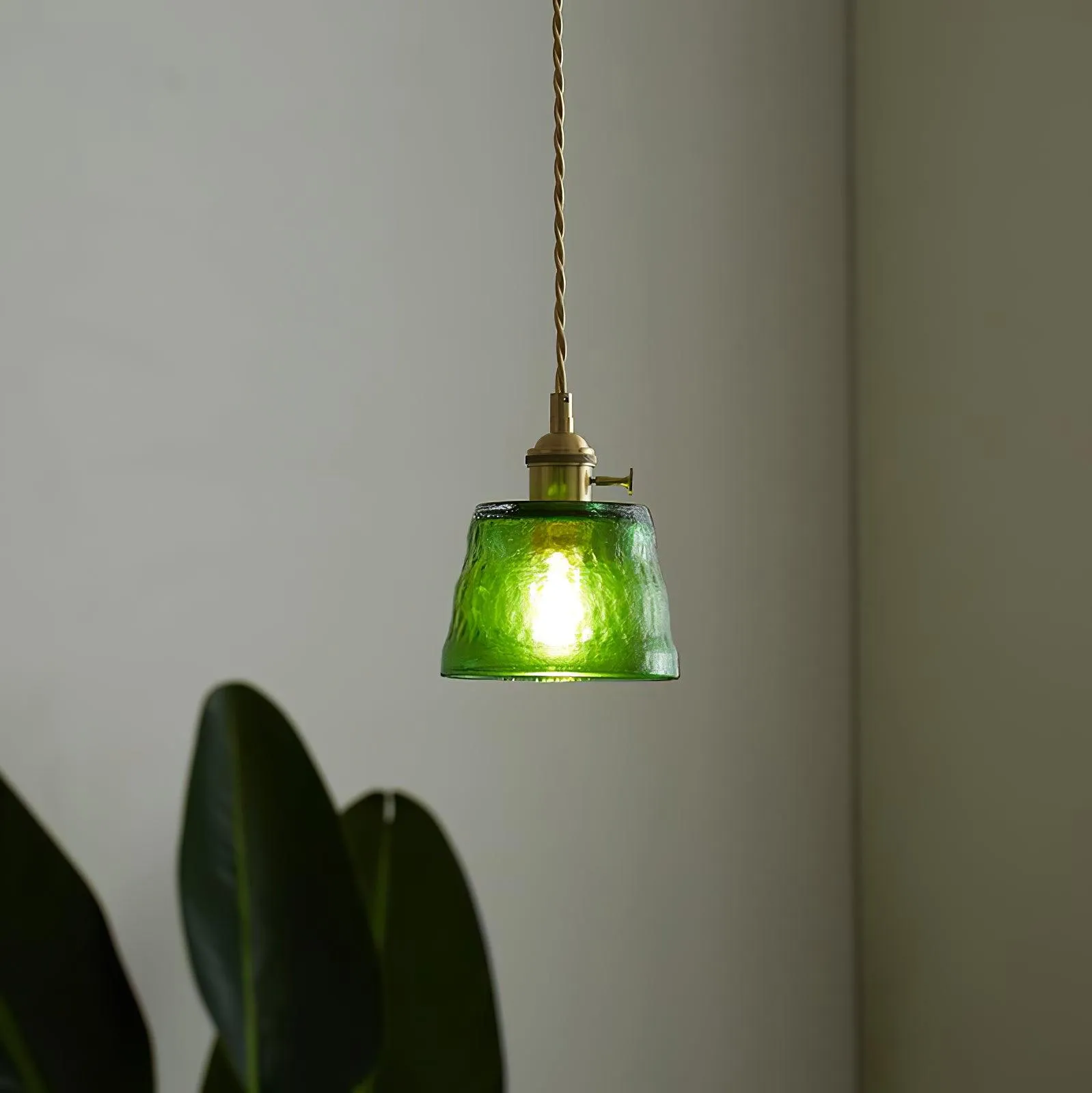 Glass Cup Pendant Lamp