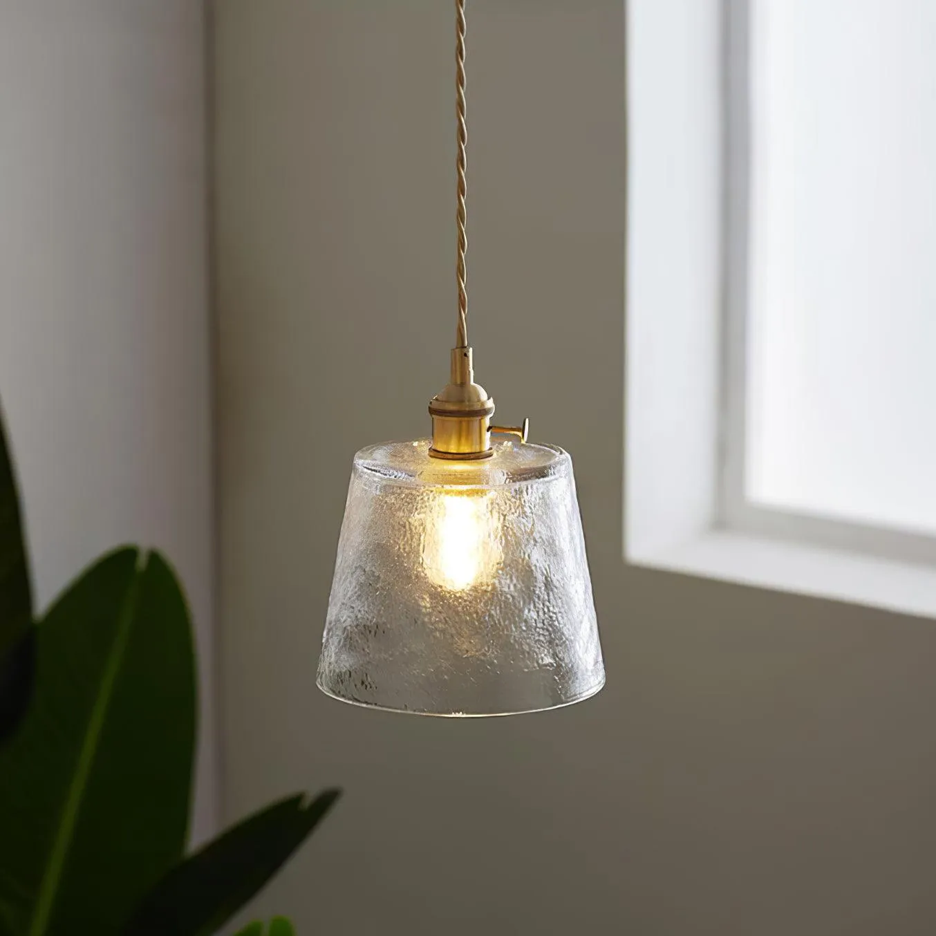 Glass Cup Pendant Lamp