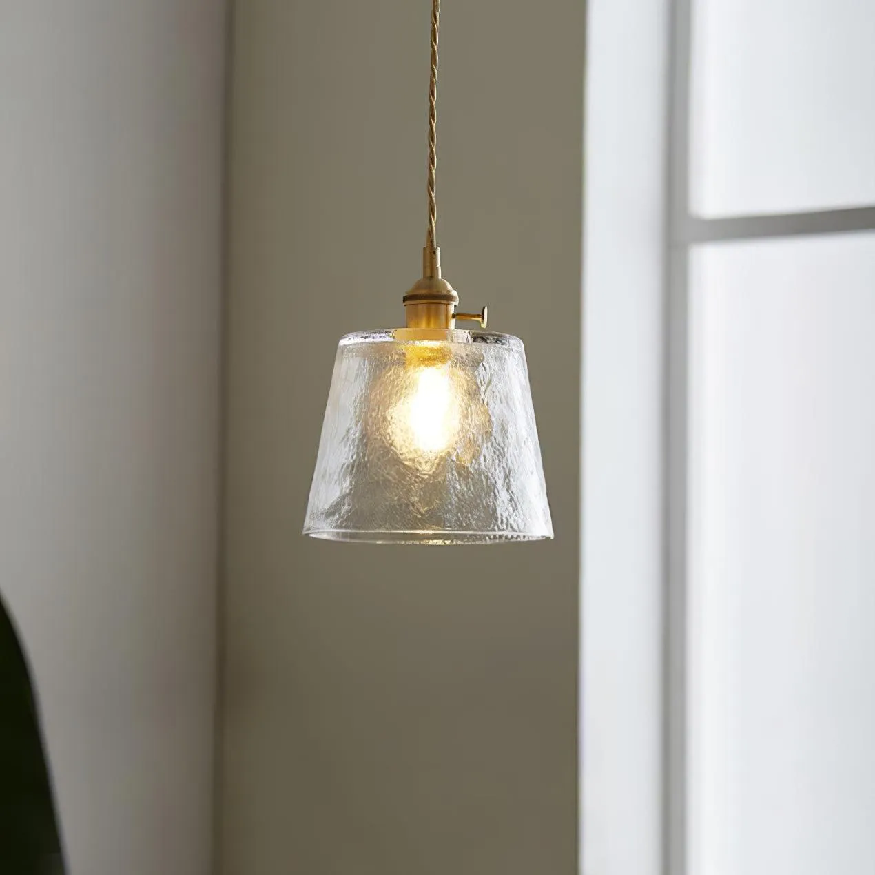 Glass Cup Pendant Lamp