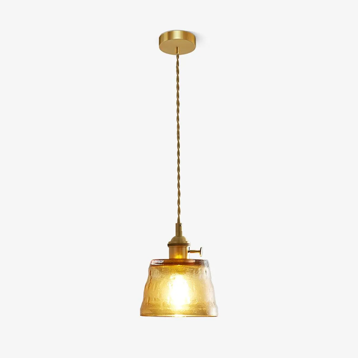 Glass Cup Pendant Lamp