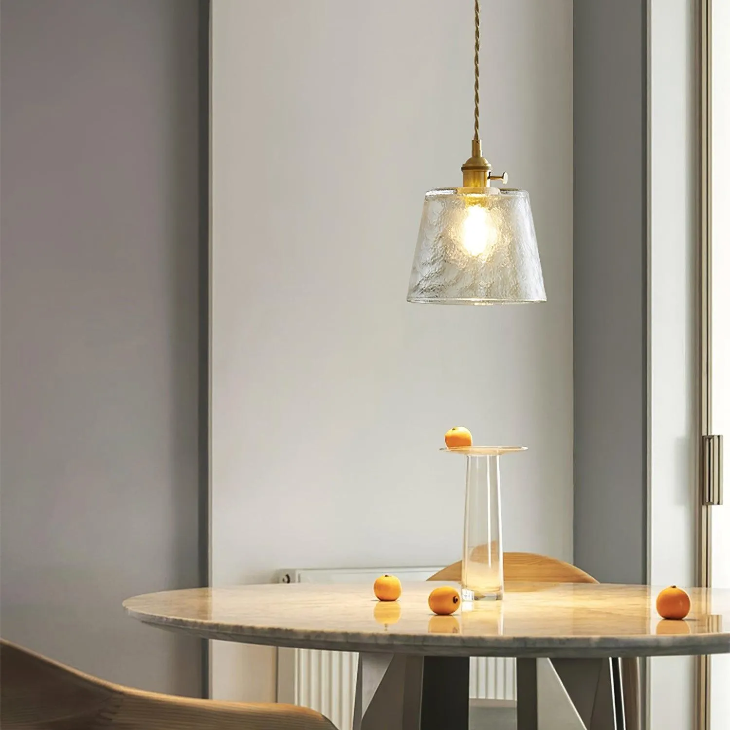 Glass Cup Pendant Lamp