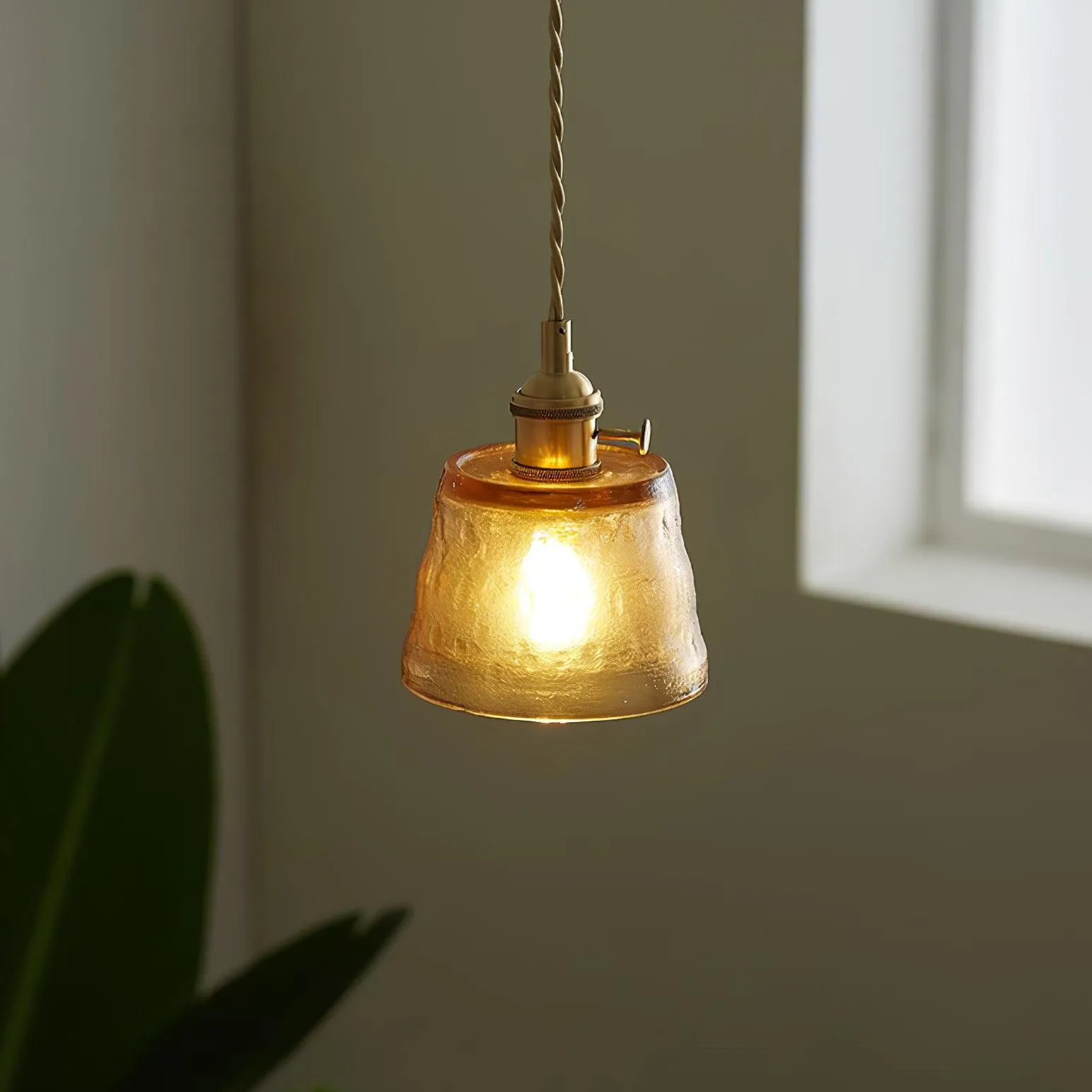 Glass Cup Pendant Lamp