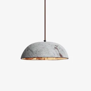 Half Dome Vintage Ceramic Pendant Lamp