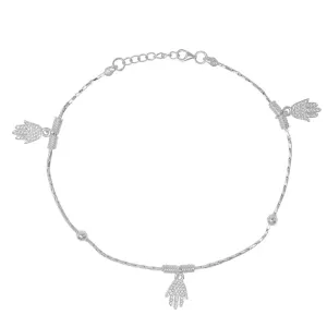 Hamsa Harmony Anklet